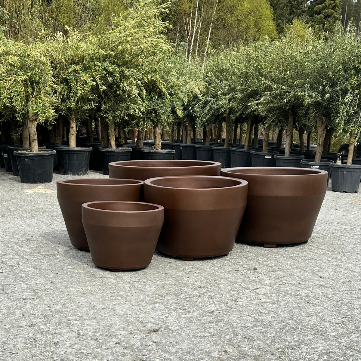 Stor blomsterpotte Ø122 cm | plantekrukke i italiensk design | JUMBO